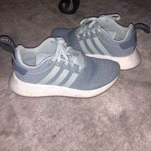 Adidas blue sneakers